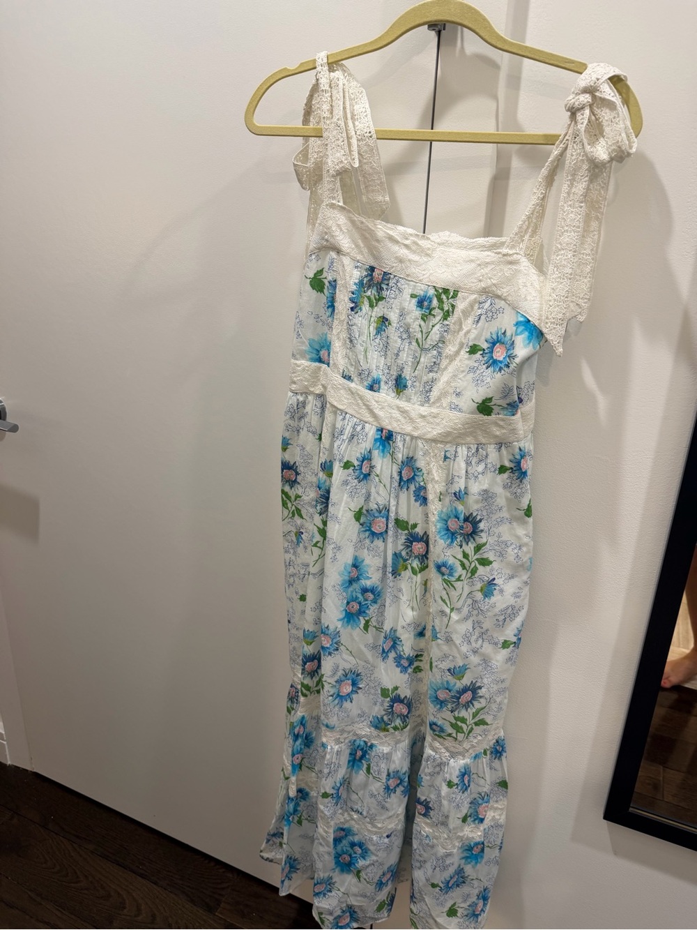 LoveShackFancy Ayala dress floral lace medium
